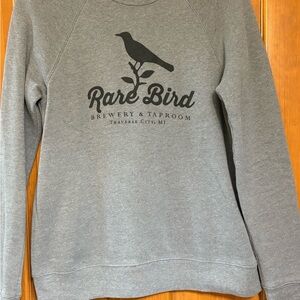 Gray Graphic Bird Sweatshirt